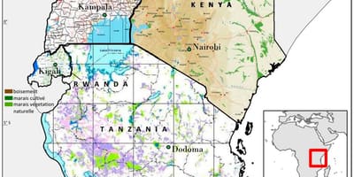 Harta tanzania pentru a arăta site-uri istorice