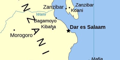 Tanzania insulele hartă