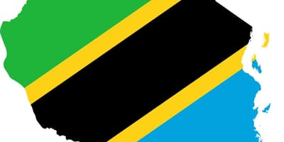 Harta tanzania flag