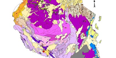 Harta tanzania geologice